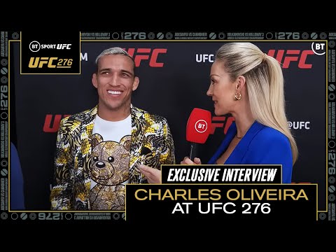 Charles Oliveira wants Conor McGregor fight! 💰 | UFC 276 Backstage Interview