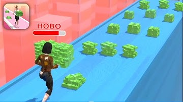 Money Run 3D - Gameplay All Levels Part 1 | 1-3 Level [iOS, Android]