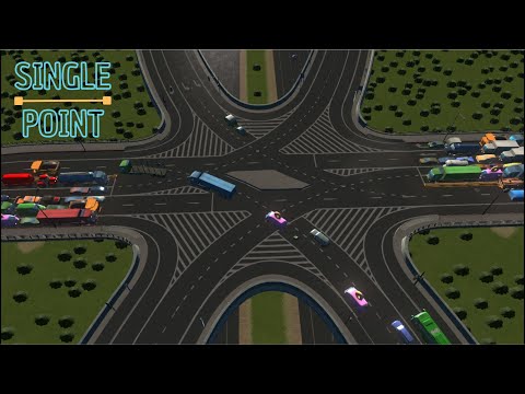 Single point unit (SPU) Highway exit - Cities:skylines