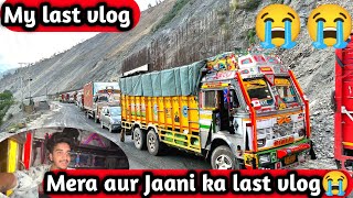 My Last Vlog 😭 || Mera aur jaani ka last video 📸 || Real Truck life || @AnujVlogs7770