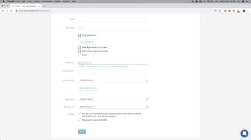 ClockIt - Create Users