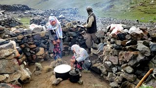 Daily Routine Nomadic Life in Afghanistan | Cooking Nomadic Style Food