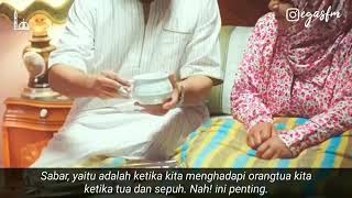 VIDEO STORY WA : Sabar merawat orangtua (ust. Oemar Mita)