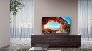 SONY BRAVIA #X85J: Más de mil millones de colores en un diseño sin bordes