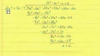 Polynomial Division 1
