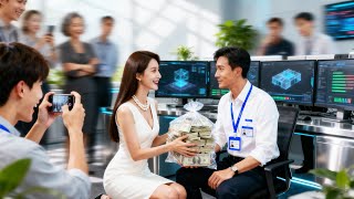 Fired and dumped by cheating wife; unaware I’m a tech tycoon, stunning CEO offered 1M to hire me!
