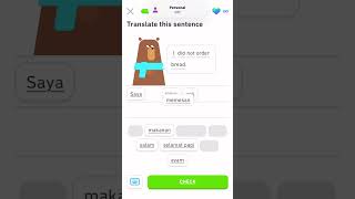 Let’s learn Indonesian with Duolingo Section 2: Explorer Unit 1 #duolingo #beginner #indonesia