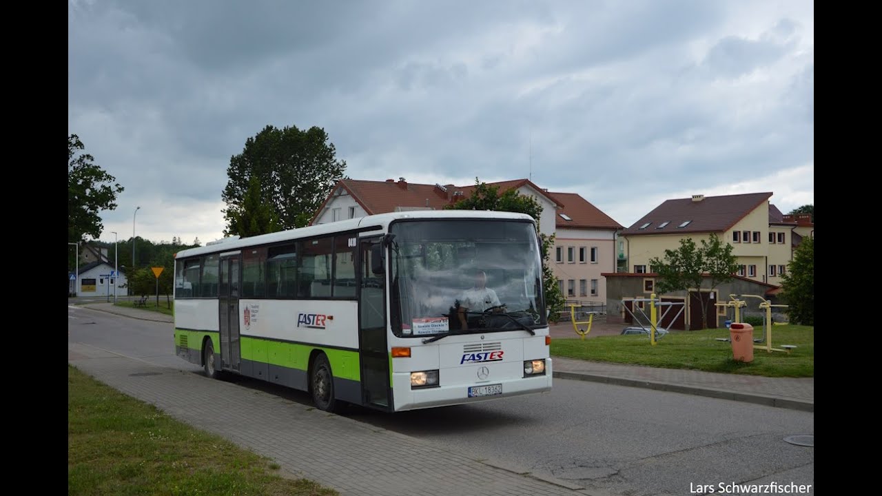 Sound eines Mercedes Benz o408 der Firma Faster, Olztyn (BKL 18362 I Ex Busverkehr Imfeld e.K)