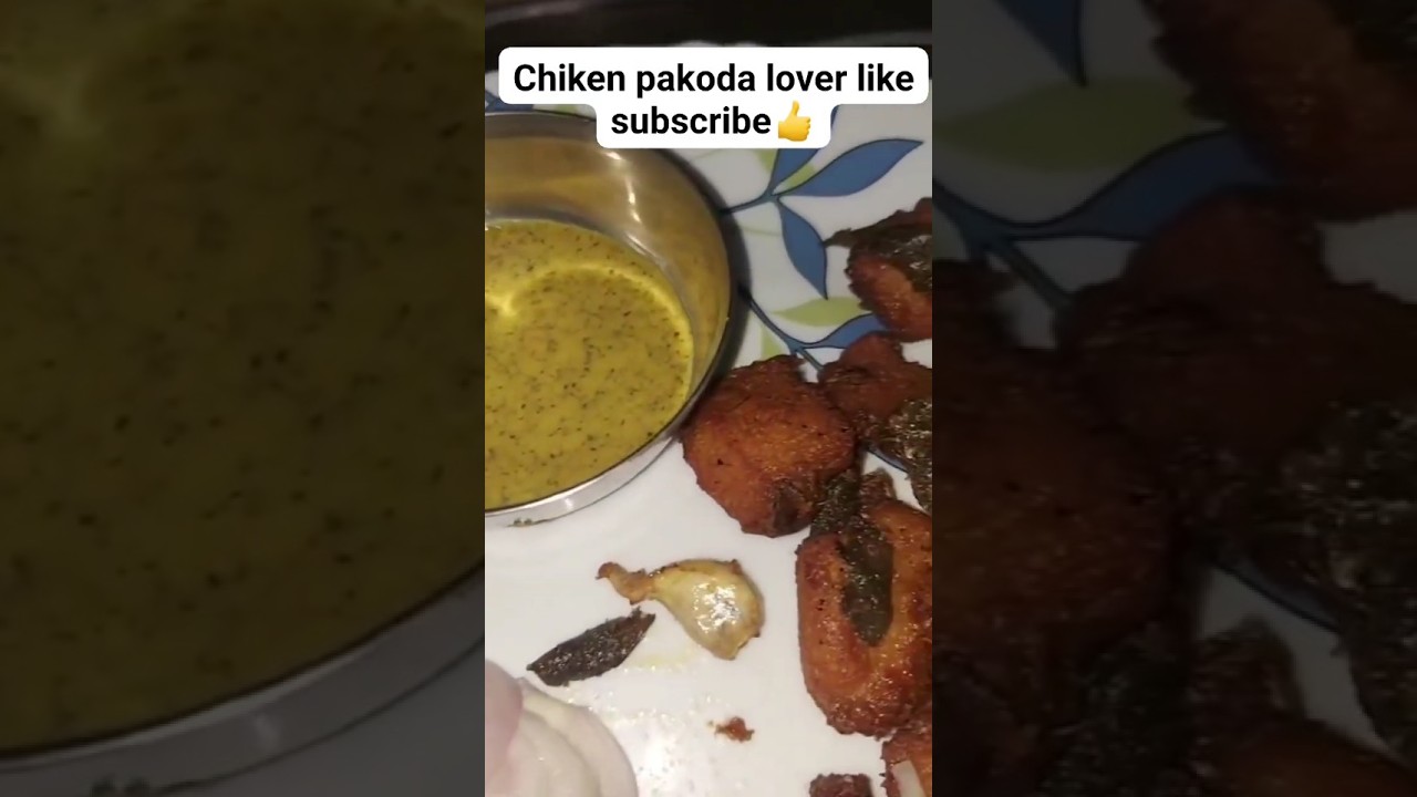 chicken🐓 pakoda in village style simply way 