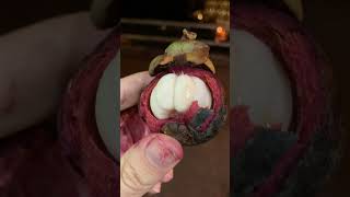 Mangosteen: Queen of Fruit 🇲🇾 #tropicalfruit #mangosteen #foodie #foodshorts #fruit #malaysia