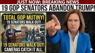 1 MIN AGO: GOP Senators ABANDON Trump Mid-Speech — 19 Walk Out, Cameras Capture Everything