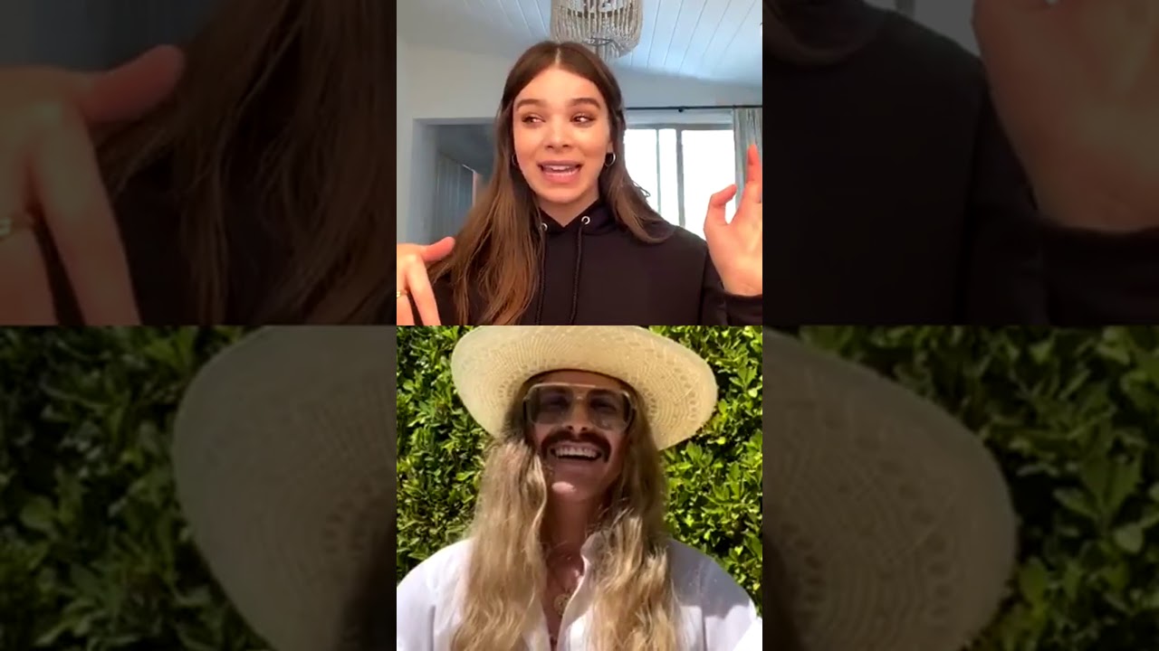 Hailee Steinfeld Live Stream, April 3, 2020