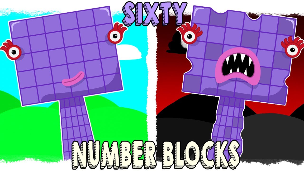 MY SPRUNKI OC : SIXTY (From NumberBlocks)