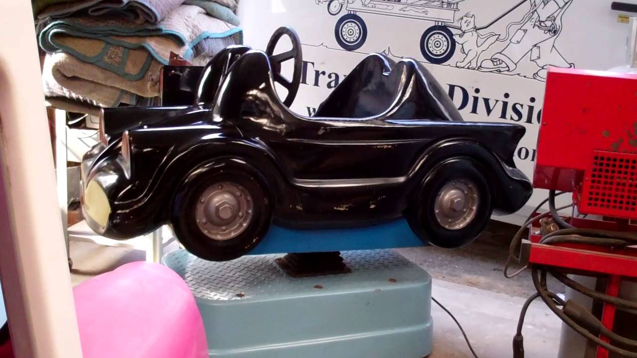 Batmobile Coin Operated Kiddie Ride #2 - YouTube