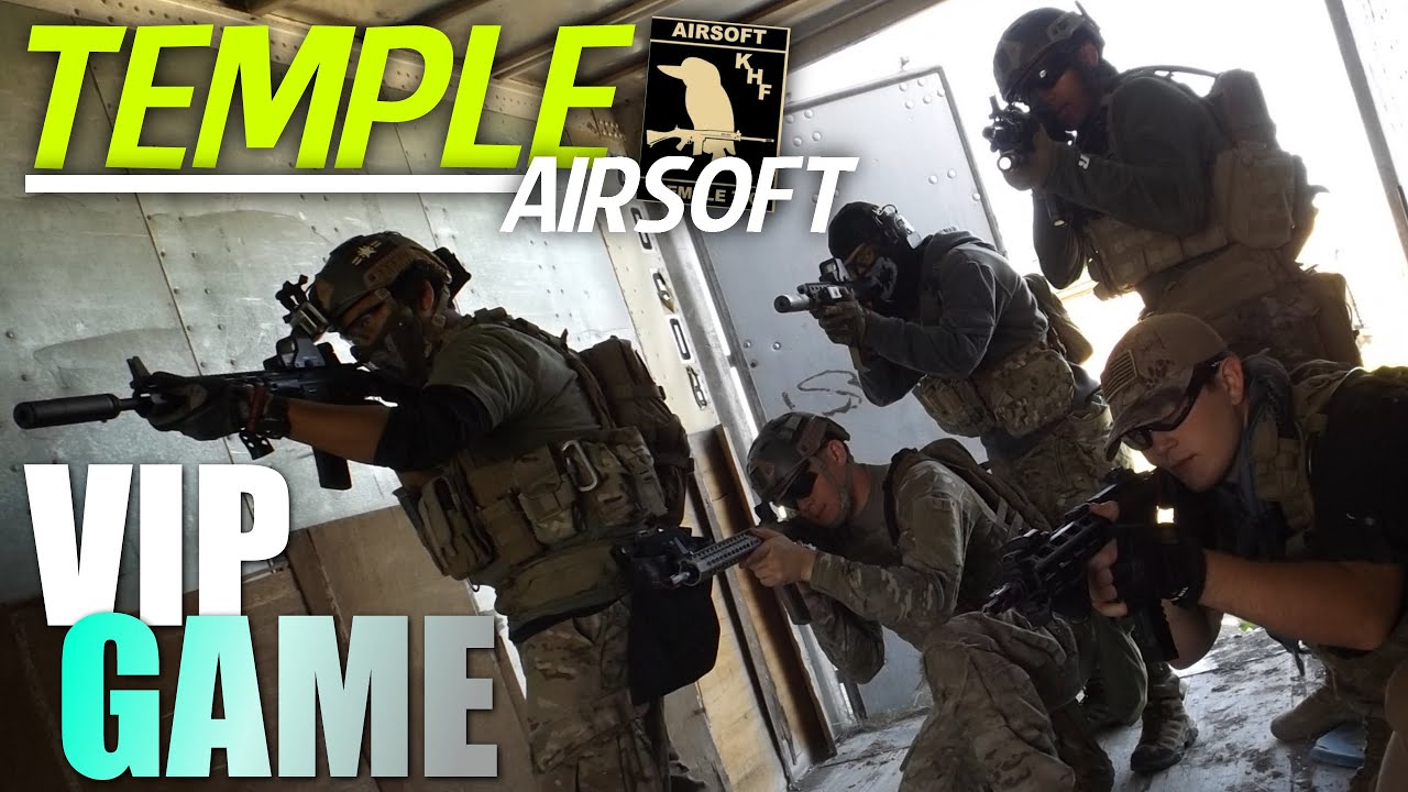 TEMPLE AIRSOFT VIP Team Death Match Game USAirsoft YouTube