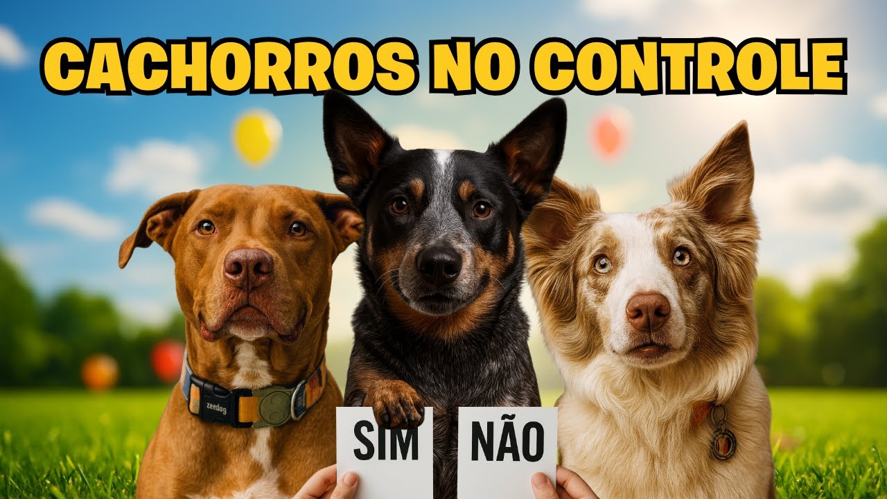Meus Cachorros Decidem o Que Eles Querem Fazer (Ou Não)