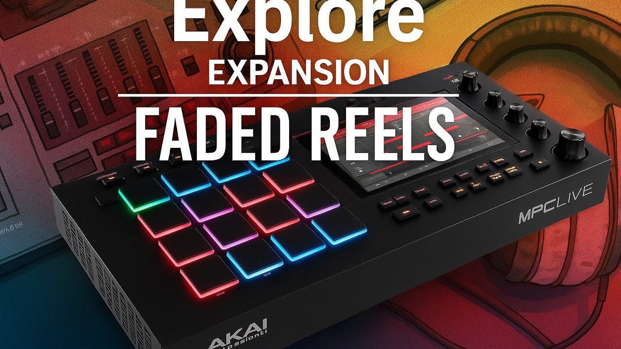 Exploring Native Instruments Faded Reel Expansion on Akai MPC | Lo-Fi Vibes & Beat-Making Breakdown