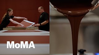 The making of "Chocolate Room" | Ed Ruscha | HOW TO SEE