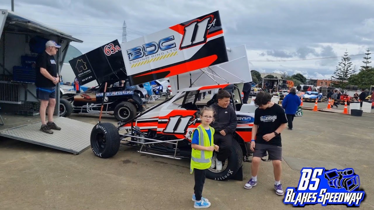 Waikaraka Park Speedway Foxys Farewell Event 1 Fireworks Meeting Pitwalk - 2nd November 2024