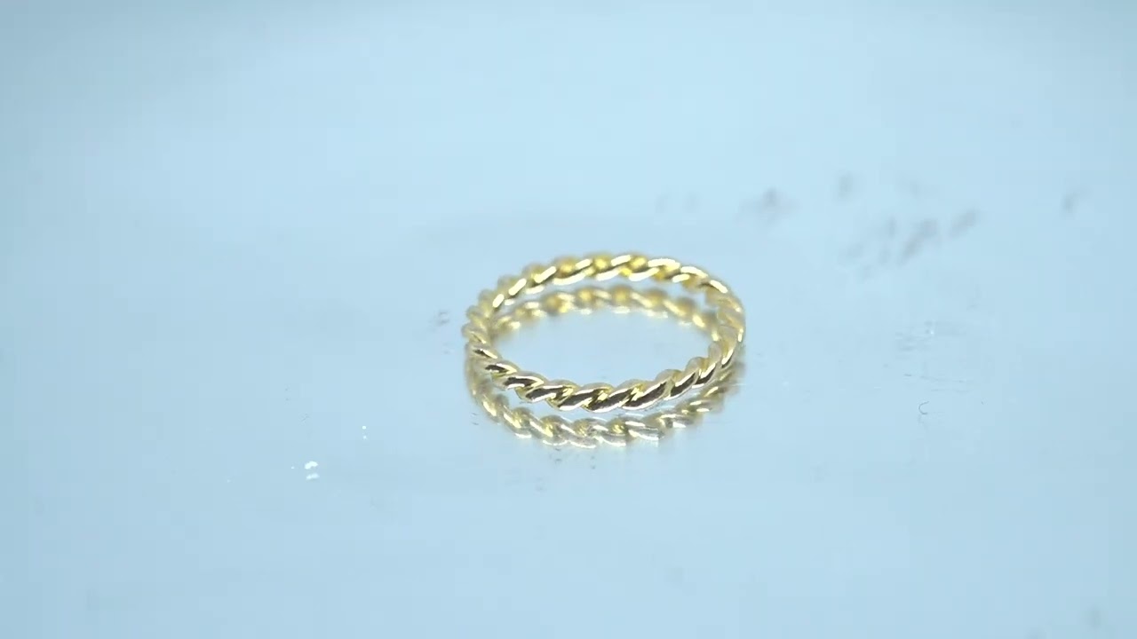 ツイストデザインリング | 芦屋Antico