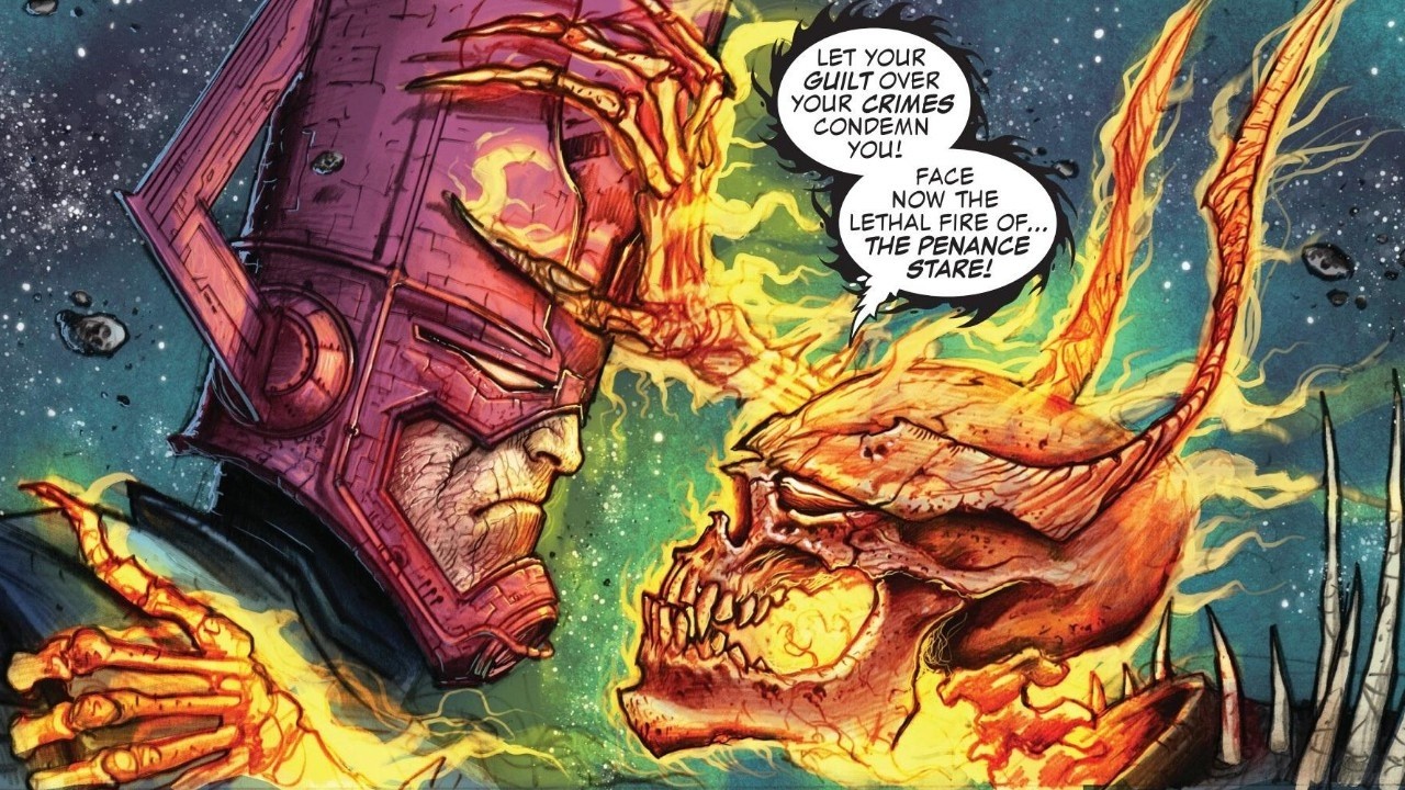 Galactus Devastates The Marvel Universe, So Ghost Rider Tries to KILL Him