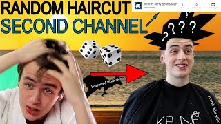 Getting a RANDOM Haircut + Rimmy Jerry Beans Man - New Channel & Hair