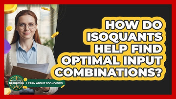 How Do Isoquants Help Find Optimal Input Combinations?