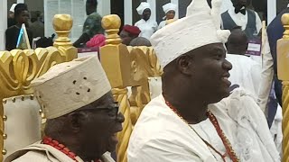 WHAT A HUMBLE KING. SEE HOW OONI OF IFE WELCOMES CHEIF ALEX DUDUYEMI