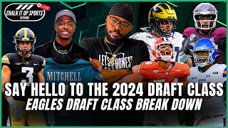 Philadelphia Eagles 2024 Draft Class Break Down and Recap | Chalk It Up Sports