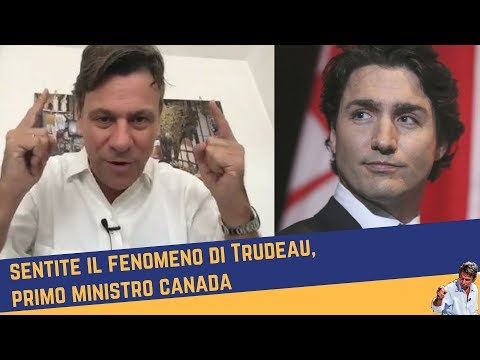 Sentite il fenomeno di Trudeau, primo ministro Canada (8 feb 2018)