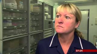UK - Omnicell robotic and automated dispensing systems on BBC News