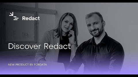Redact I The best redaction software