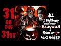 31 on 31: All Nightmare on Elm Street, Halloween, and Friday the 13th Films Ranked