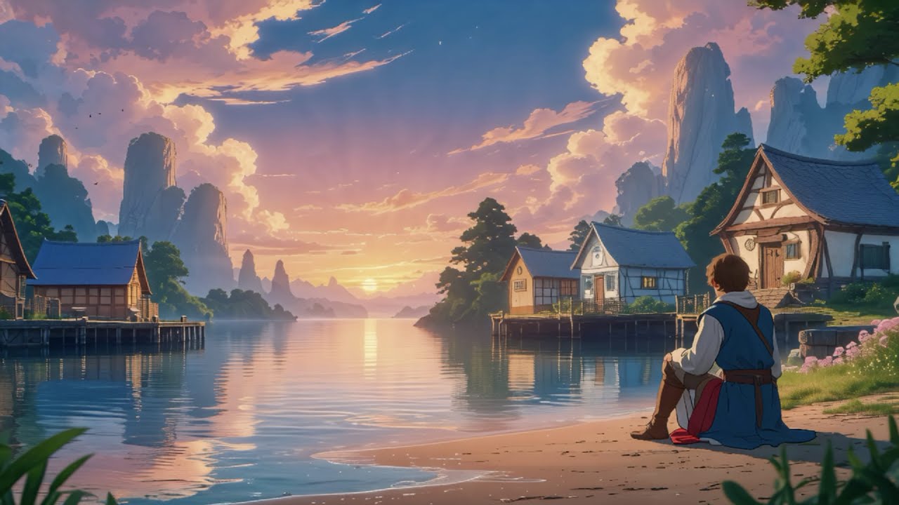 Rest here, traveler | Lofi & Piano for Relax and Sleep