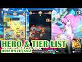 Monster Evo Saga All Pokemon &amp; Tier List - Mobile Game (Android)