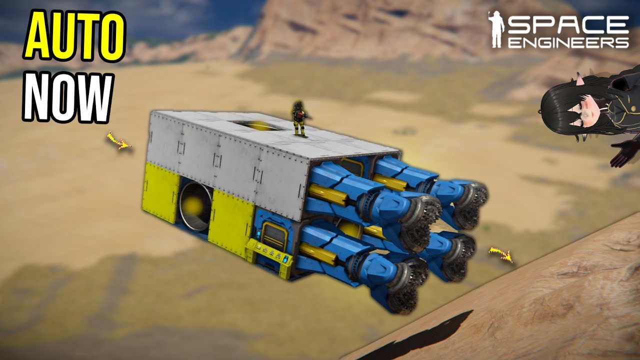 This New Drill Automation Feature is Very Useful, Space Engineers