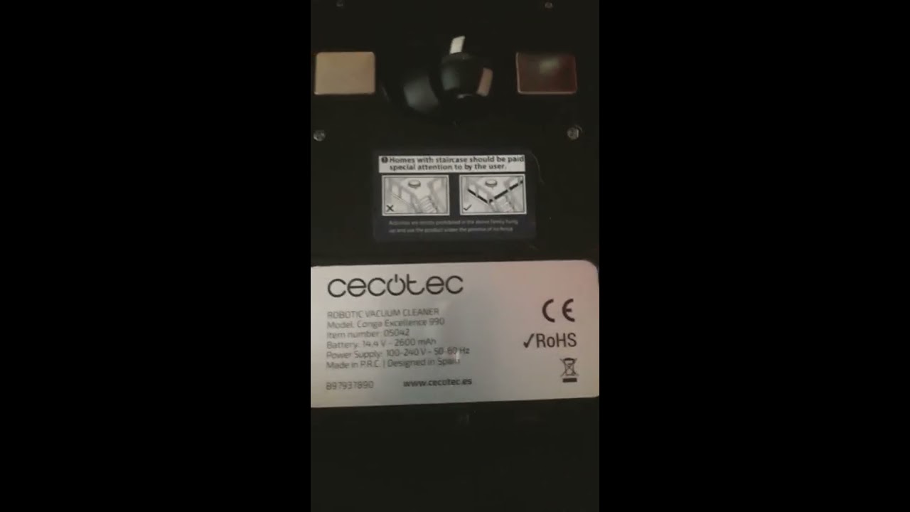conga cecotec excellence 990 como cambiar bateria muy económico hazlo tú  mismo - YouTube