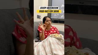 Mushroom fans or anti🤭?? #shorts #shortsindia #telugu #teluguvlogs #shishacouple #minivlog #receipe