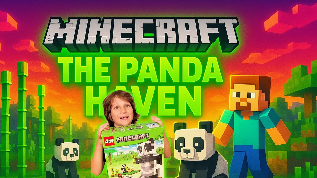 LEGO Panda Haven | полный обзор, распаковка и сборка с пандами 🐼