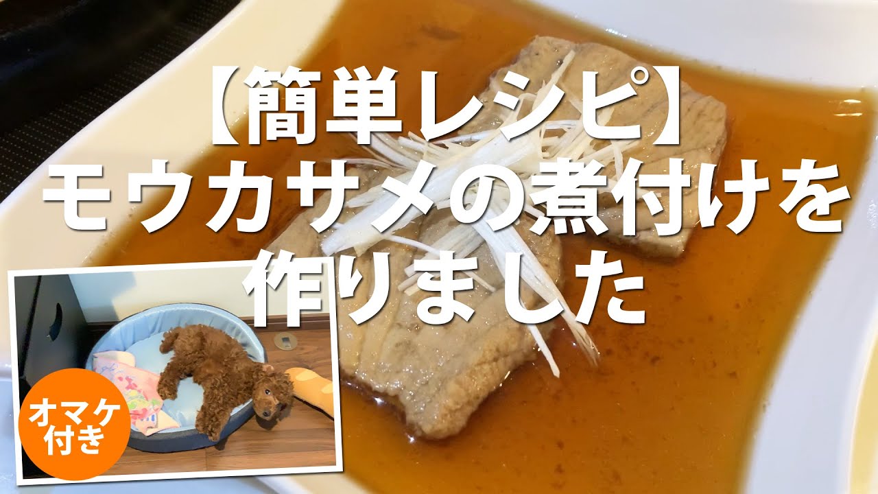 素人男の超簡単レシピ モウカサメのバターソテーを作りました Youtube