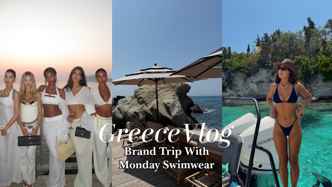 Greece Vlog - Brand Trip With Monday Swimwear