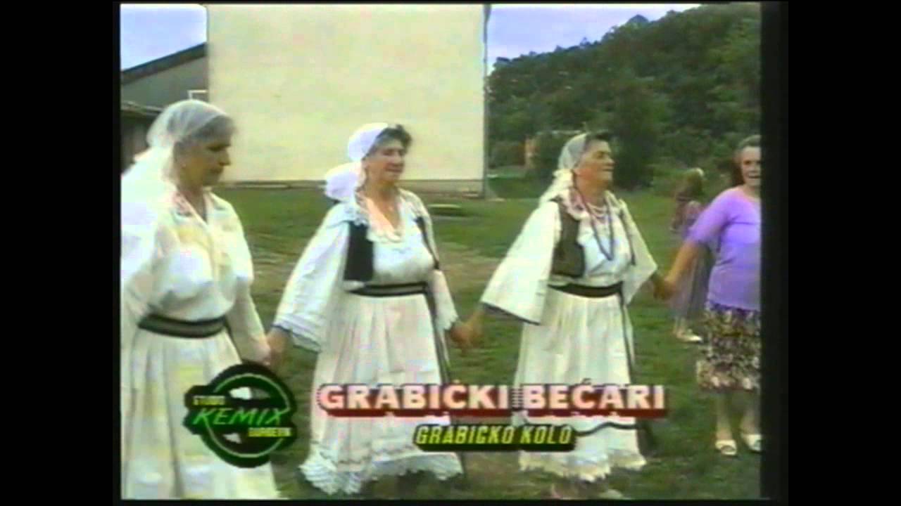 Grabicki becari(Zivinice gradicu maleni)Studio Kemix ( Officiall  video)1999