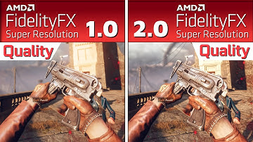 AMD FidelityFX Super Resolution 1.0 vs 2.0 | Deathloop | 6900 XT 5950X