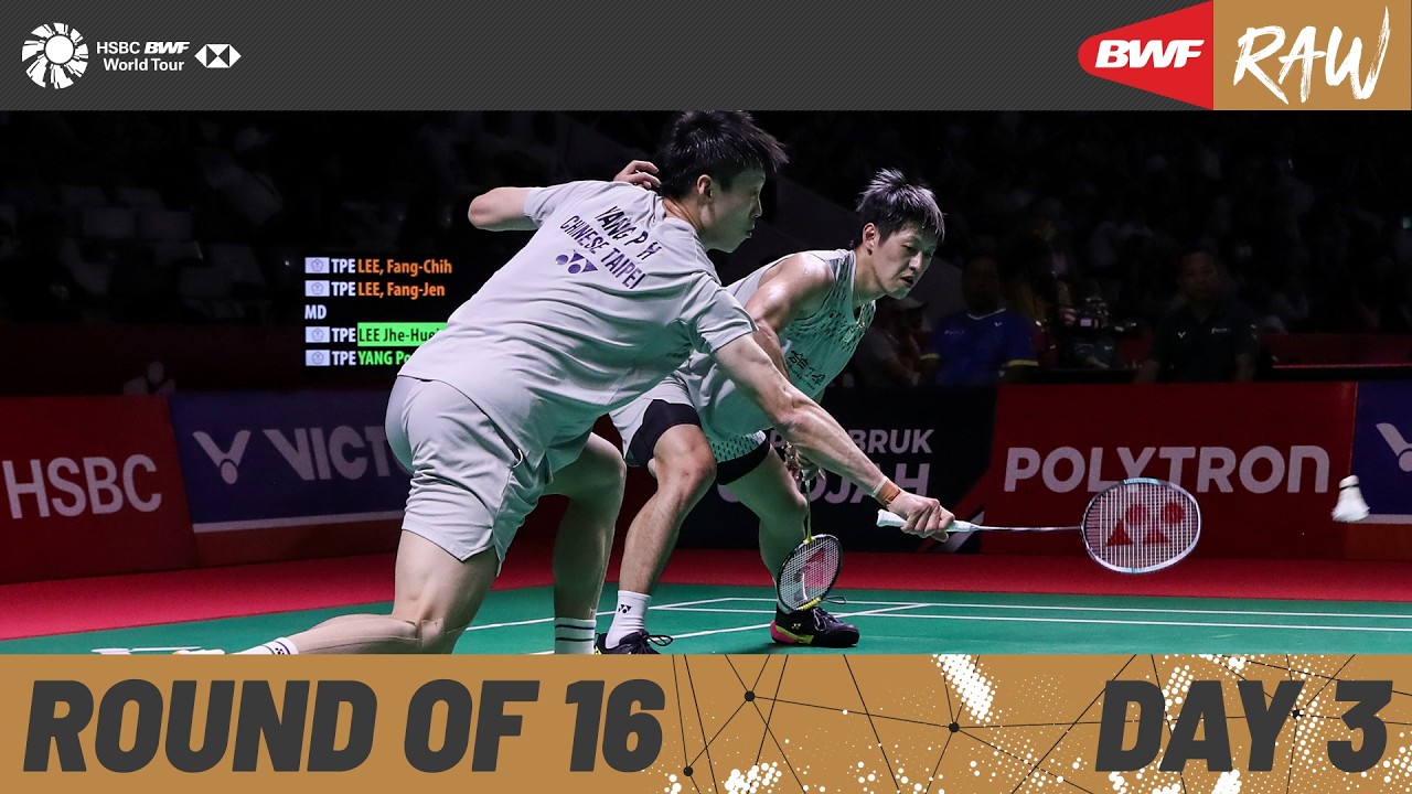 POLYTRON Indonesia Open 2026 | Day 3 | Court 3 | Round of 16