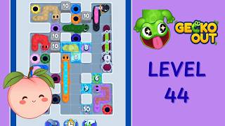 Gecko Out Level 44 🦎 Solution Walkthrough | Full Gameplay | HD