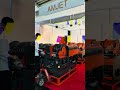 Everything's set up, so everyone is welcome to come check out the products tomorrow.#IFAT #Amjet