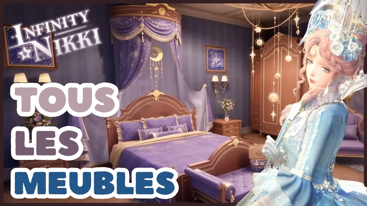 🏠Infinity Nikki : Les MEUBLES de la 1.9 révélés, nos maisons vont être ...