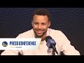 Stephen Curry Recaps Day Three of Warriors Training Camp
