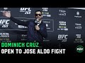 Dominick Cruz: "I'm not going to say no to a Jose Aldo fight" | UFC 269 Post-Fight Press Conference