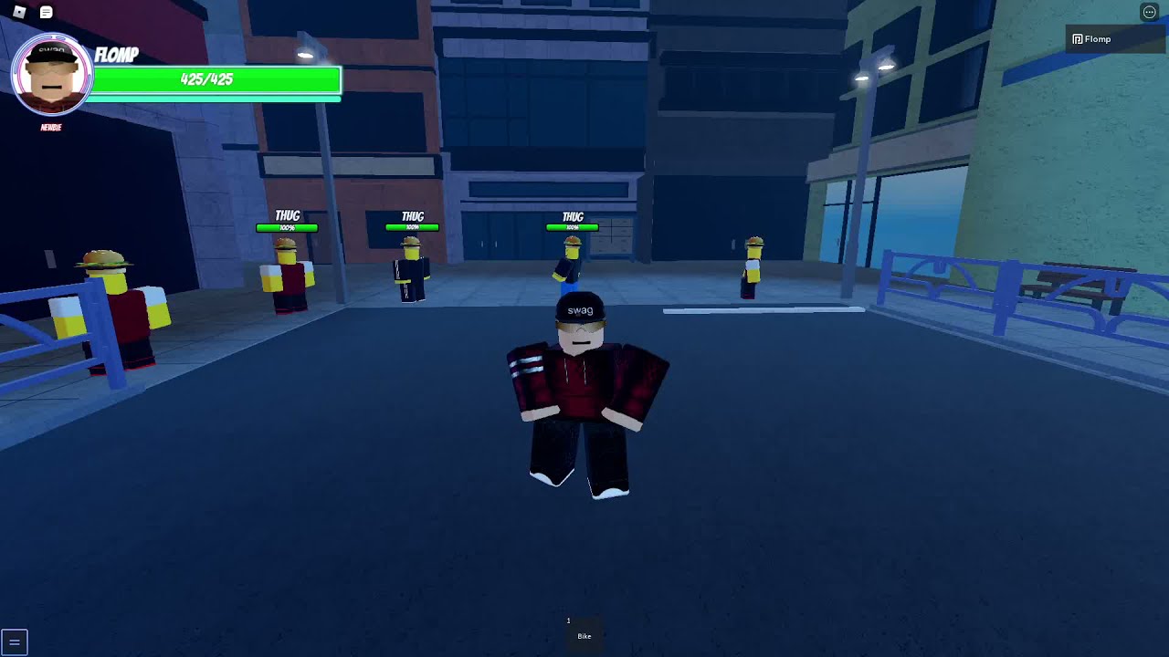 Decent way to farm UCoins from Thug's in Roblox AUT